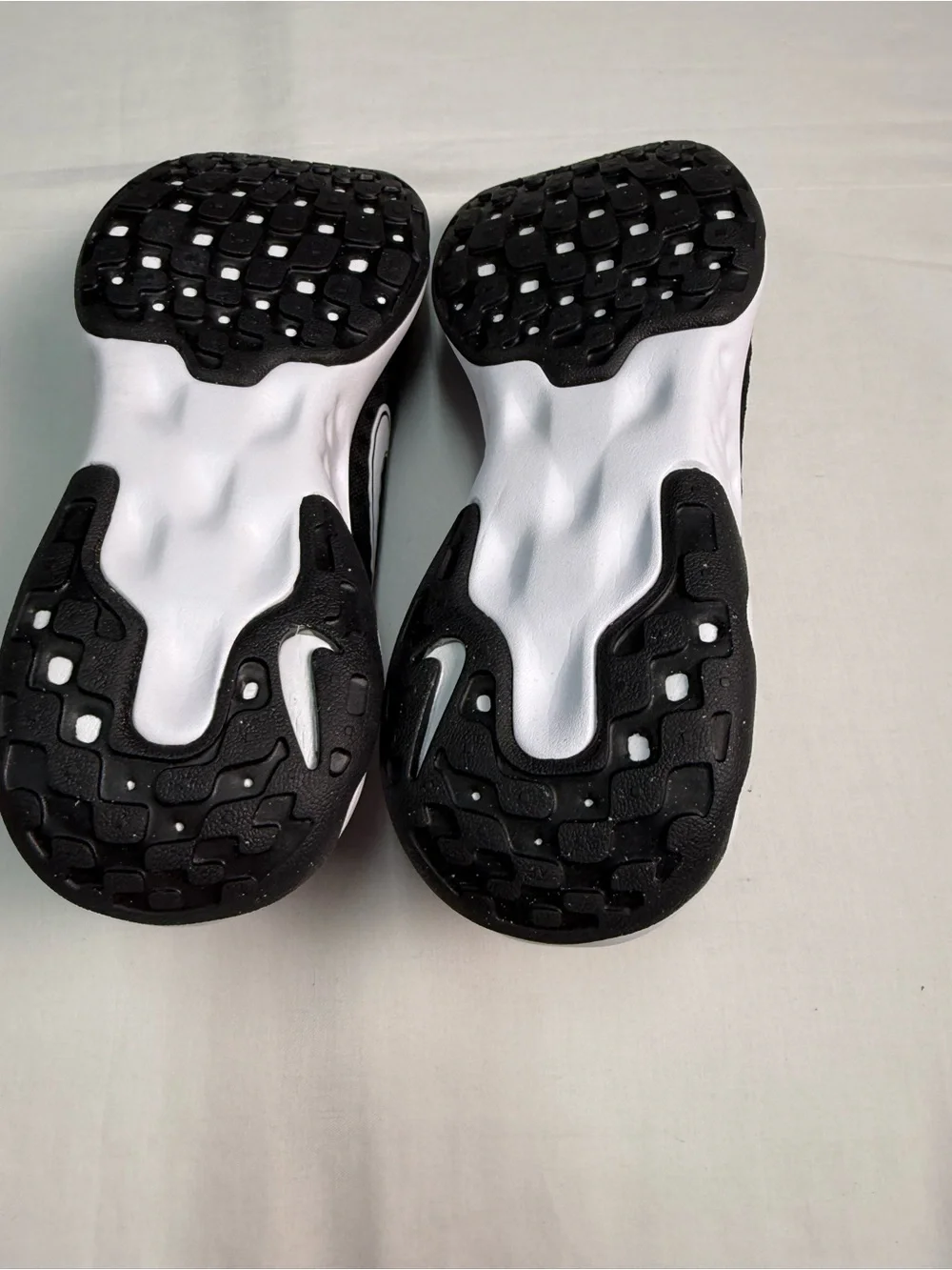 Nike Black and White Women's Running Sneakers